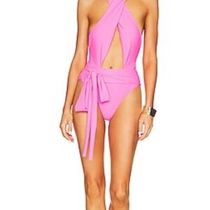 PQ Swim Revolve Alex One Piece Bubble Gum Pink One Piece Swimwear
